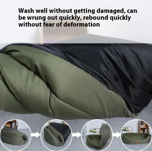 Polar Fleece Waterproof Dog Bed