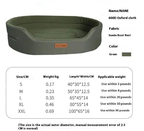 Polar Fleece Waterproof Dog Bed